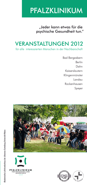 Veranstaltungskalender 2012 des Pfalzklinikums
